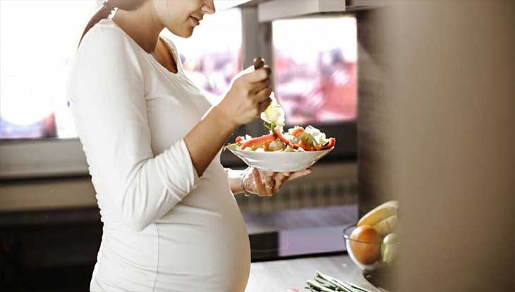 مصرف فست فود در بارداری